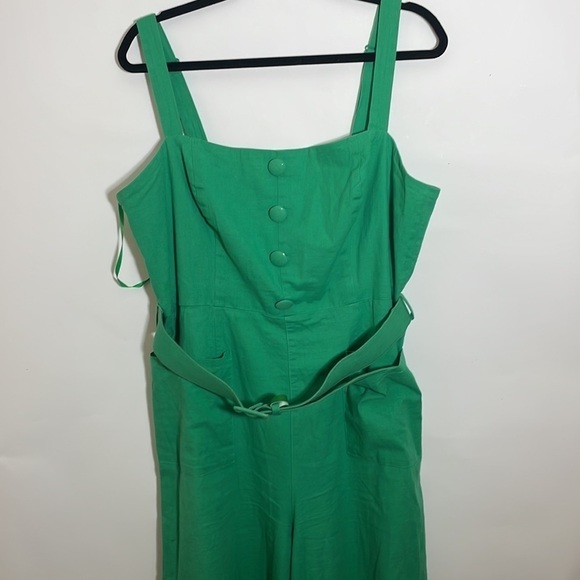 Collectif Vintage Olympia 50s Women's Marlene Jumpsuit - Picture 4 of 10